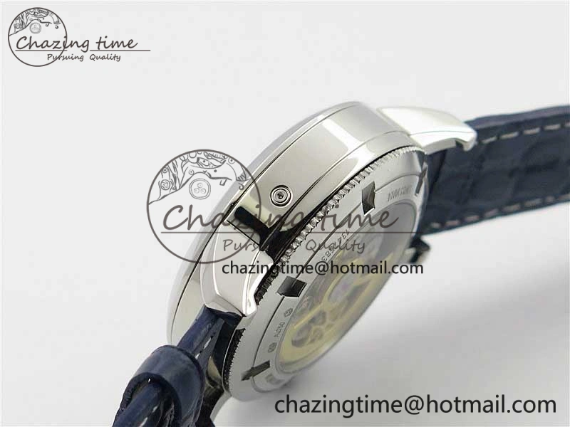 Traditionnelle 4010T SS AIF Best Edition White Dial on Blue Leather Strap A2460QCL ZeroBulk 9938