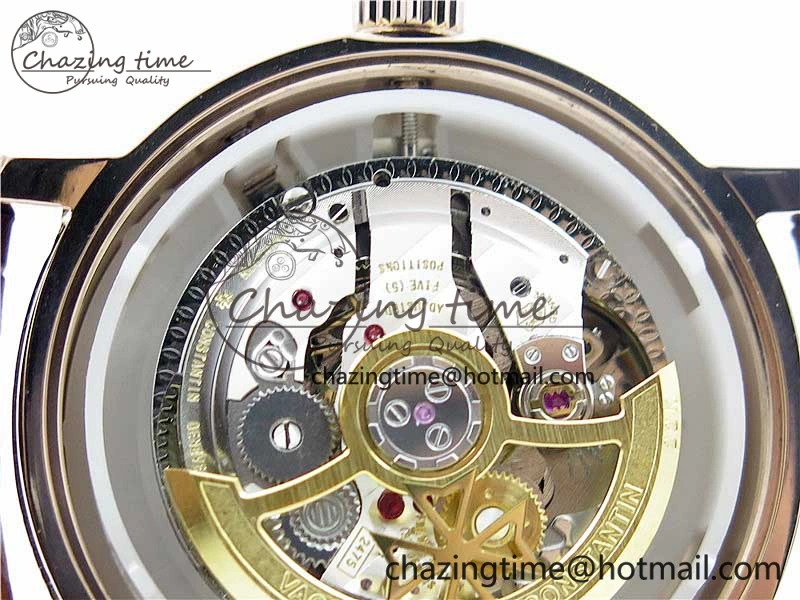 Traditionnelle 85290 RG AIF Best Edition White Dial on Brown Leather Strap A2475SC QuickDry 9935