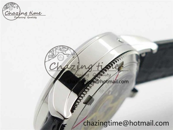 OdorResistant Traditionnelle 85290 SS AIF Best Edition White Dial on Black Leather Strap A2475SC 9936