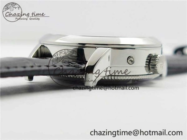 OdorResistant Traditionnelle 85290 SS AIF Best Edition White Dial on Black Leather Strap A2475SC 9936