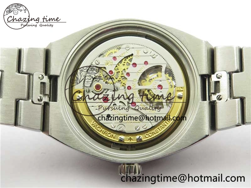 Traditionnelle Tourbillon SS EURF Best Edition Blue Dial on SS Bracelet Efficient 9909