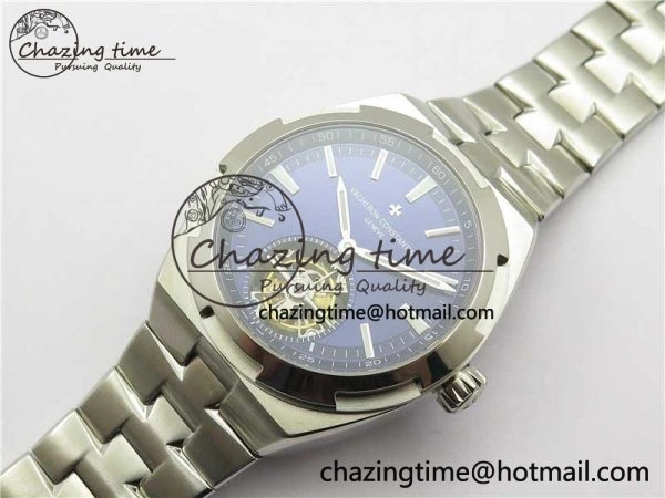 Traditionnelle Tourbillon SS EURF Best Edition Blue Dial on SS Bracelet Efficient 9909