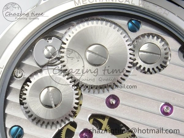 Traditionnelle Tourbillon SS RMSF Best Edition Blue Textured Dial on Blue Leather Strap OdorResistant 9858