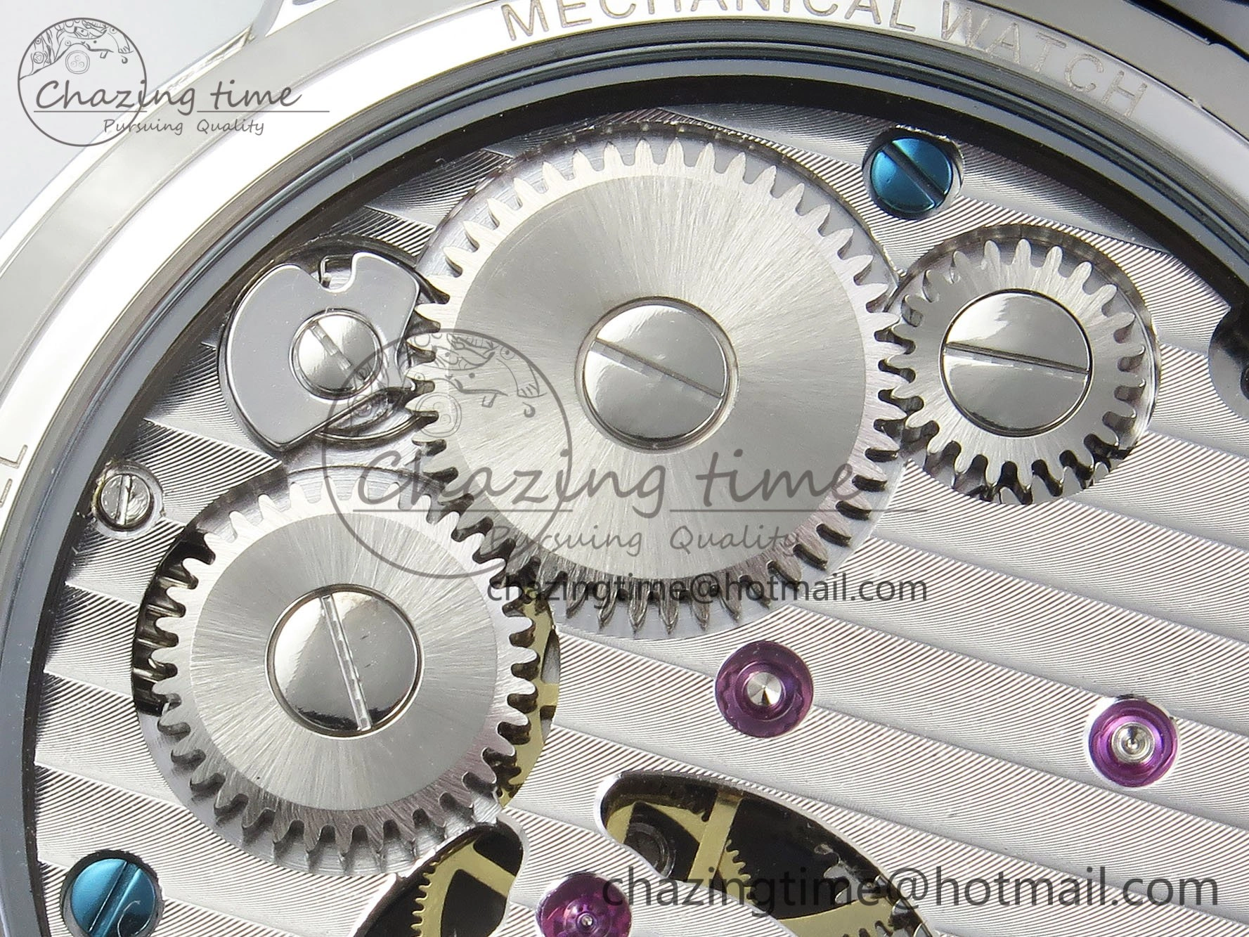 Traditionnelle Tourbillon SS RMSF Best Edition Blue Textured Dial on Blue Leather Strap OdorResistant 9858
