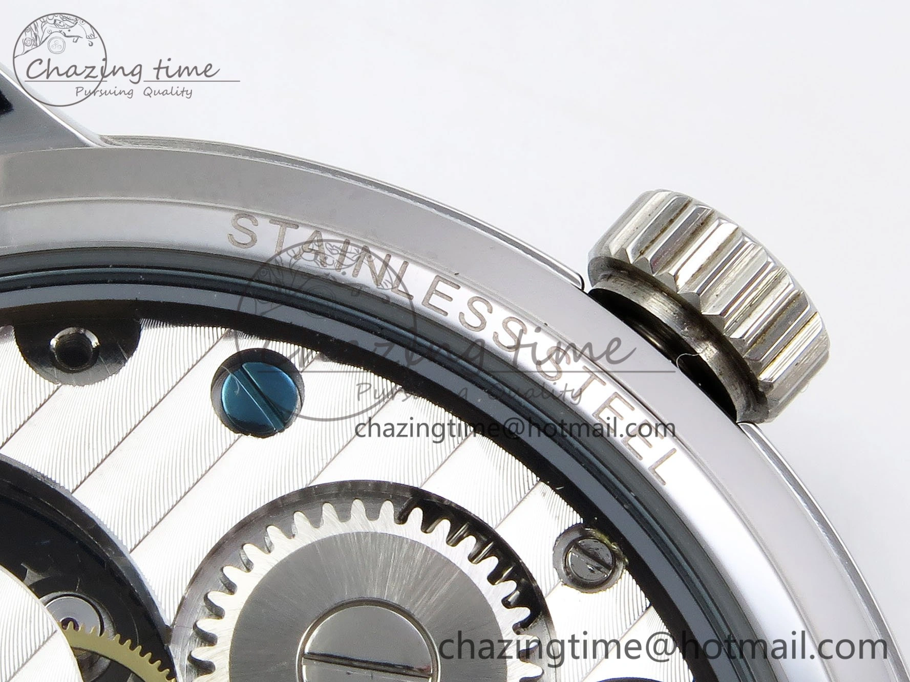 Traditionnelle Tourbillon SS RMSF Best Edition Blue Textured Dial on Blue Leather Strap OdorResistant 9858