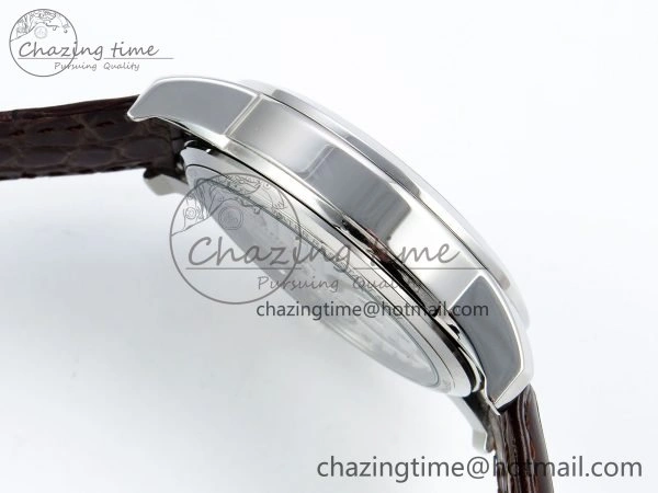 DailyWear Traditionnelle Tourbillon SS RMSF Best Edition Silver Dial on Brown Leather Strap 9862