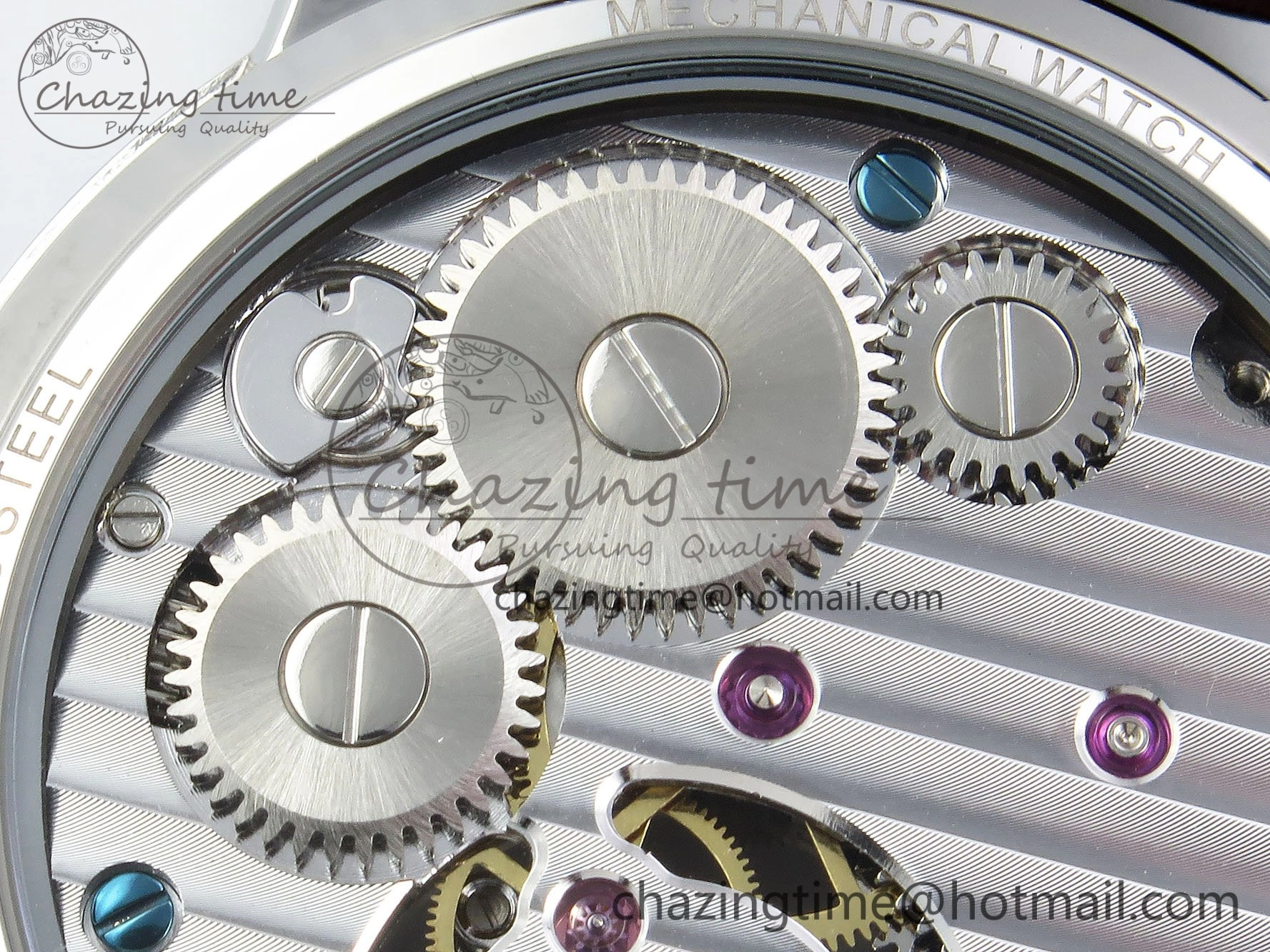 DailyWear Traditionnelle Tourbillon SS RMSF Best Edition Silver Dial on Brown Leather Strap 9862
