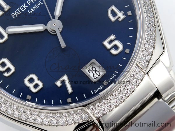 EasyCare Twenty~4 7300 1200A SS PPF 1:1 Best Edition Blue Dial on SS Bracelet A324 Super Clone 8767