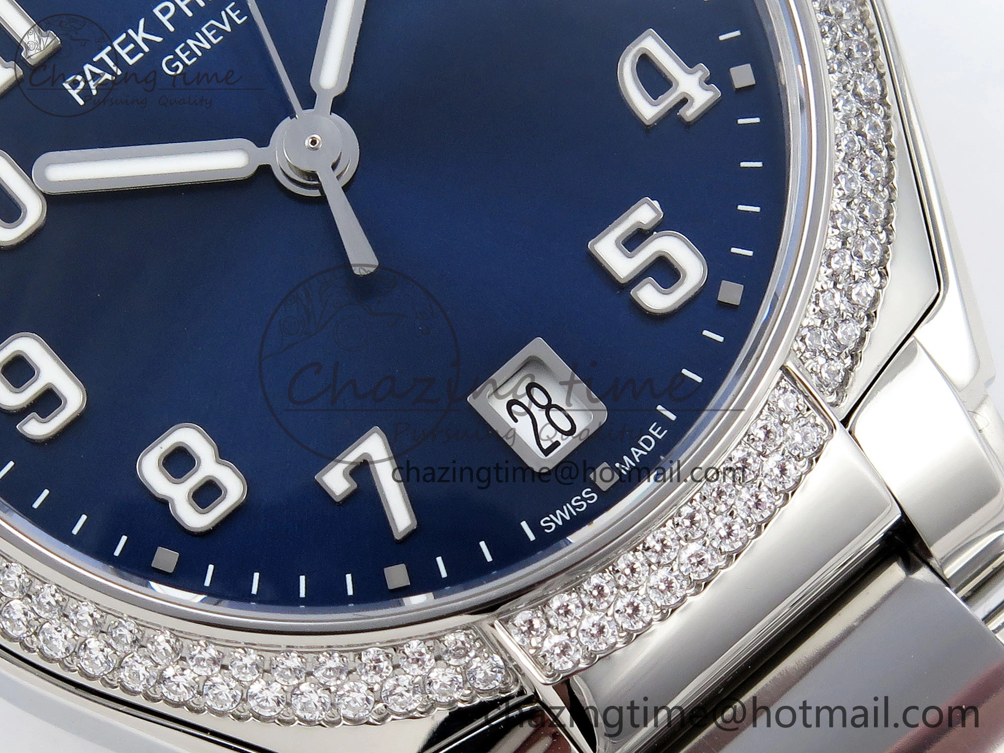 EasyCare Twenty~4 7300 1200A SS PPF 1:1 Best Edition Blue Dial on SS Bracelet A324 Super Clone 8767