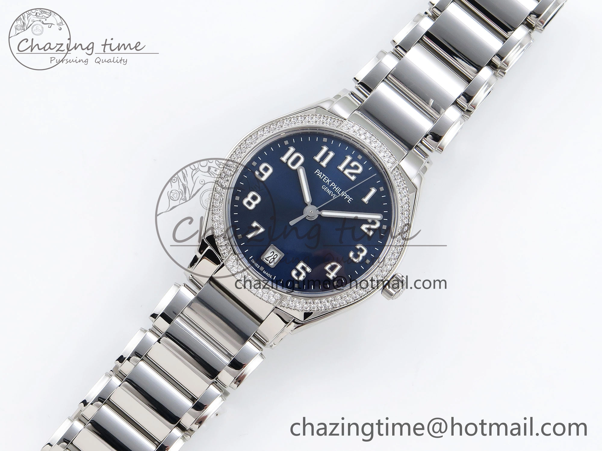 EasyCare Twenty~4 7300 1200A SS PPF 1:1 Best Edition Blue Dial on SS Bracelet A324 Super Clone 8767