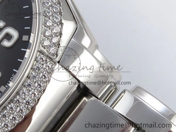 Twenty~4 7300 1200A SS PPF 1:1 Best Edition Gray Dial on SS Bracelet A324 Super Clone Flexible 8764
