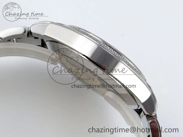 WrinkleFree Twenty~4 7300 1200A SS PPF 1:1 Best Edition Green Dial on SS Bracelet A324 Super Clone 8766