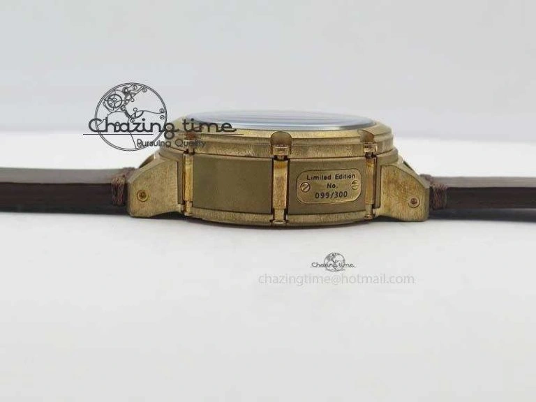 U-51 Chimera Bronzo 1:1 Best Edition Brown Dial On Brown Leather Strap A Comfortable 9798