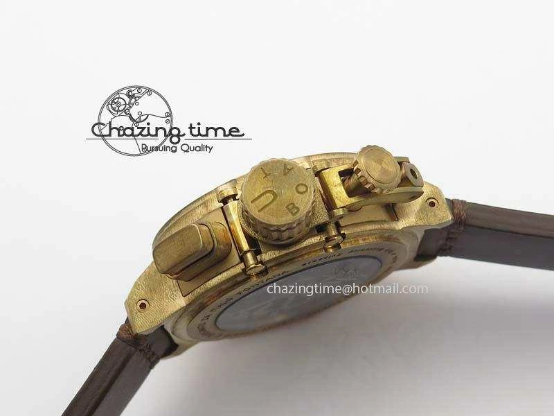 U-51 Chimera Bronzo 1:1 Best Edition Brown Dial On Brown Leather Strap A Comfortable 9798
