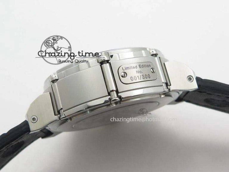 U-51 Chimera Watch Limited Edition Black Dial on Black Leather Strap A FastDry 9802