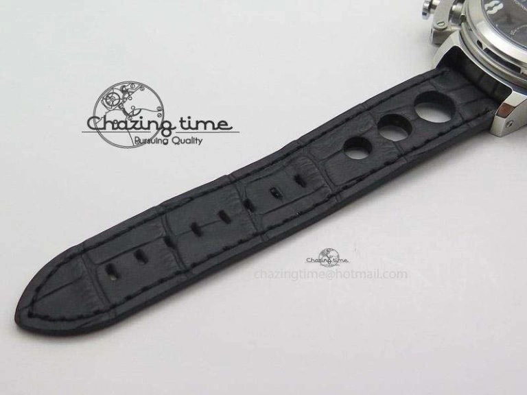 U-51 Chimera Watch Limited Edition Black Dial on Black Leather Strap A FastDry 9802