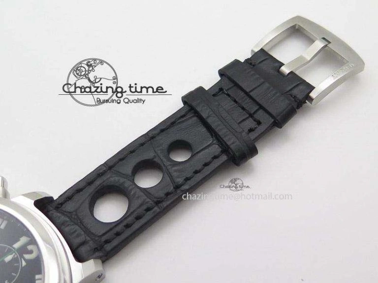 U-51 Chimera Watch Limited Edition Black Dial on Black Leather Strap A FastDry 9802