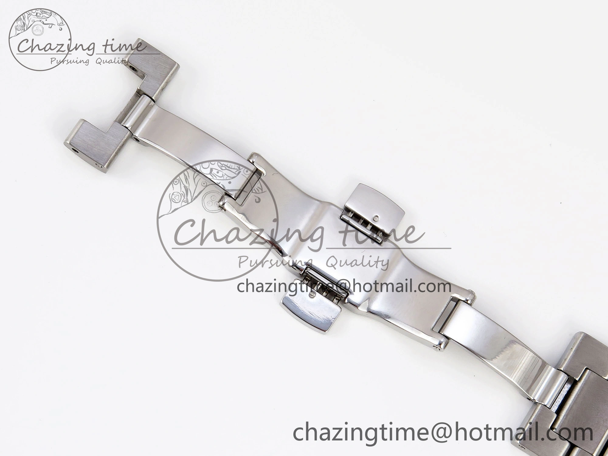 Contemporary VANGUARD SS BLACK FULL DIAMONDS ABF BEST EDITION DIAMONDS BLUE DIAL ON DIAMONDS BRACELET A 6506