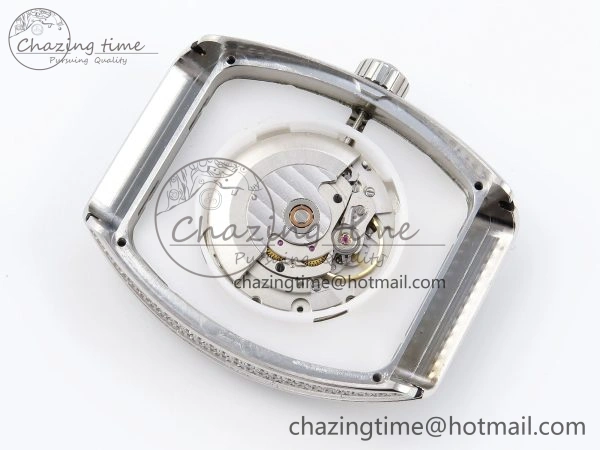 SoftTouch VANGUARD SS FULL DIAMONDS ABF BEST EDITION DIAMONDS BLUE DIAL ON DIAMONDS BRACELET A 6509