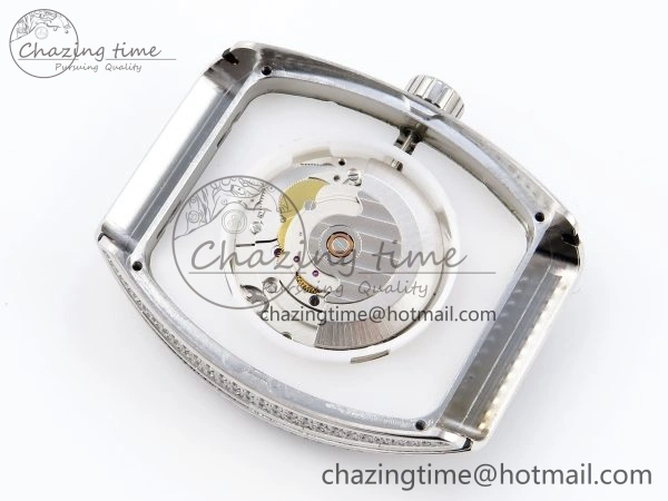 SoftTouch VANGUARD SS FULL DIAMONDS ABF BEST EDITION DIAMONDS BLUE DIAL ON DIAMONDS BRACELET A 6509