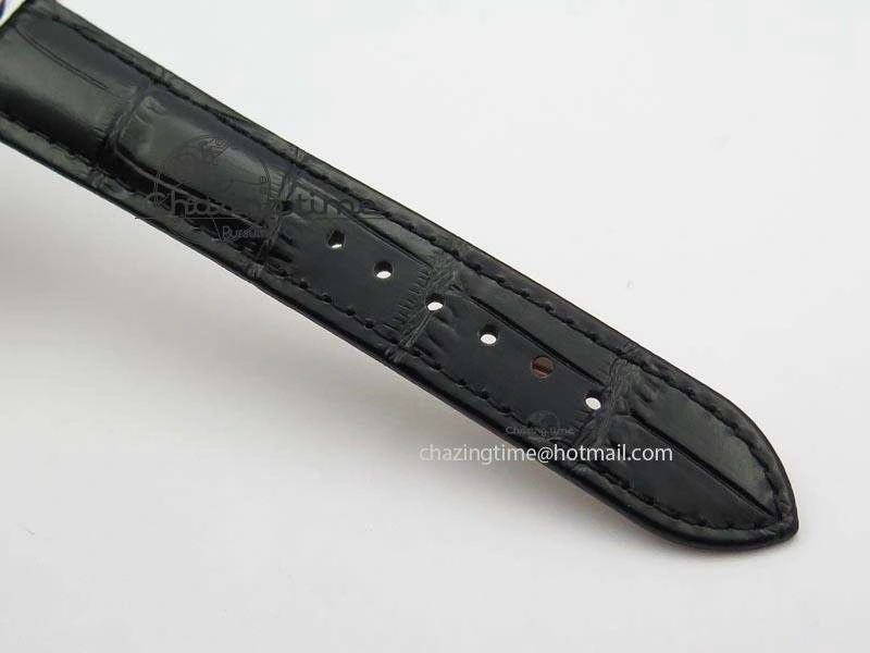VC Sec@6 SS UT Best Edition Gray Dial Sticks Markers On Black Leather Strap Bold 10000