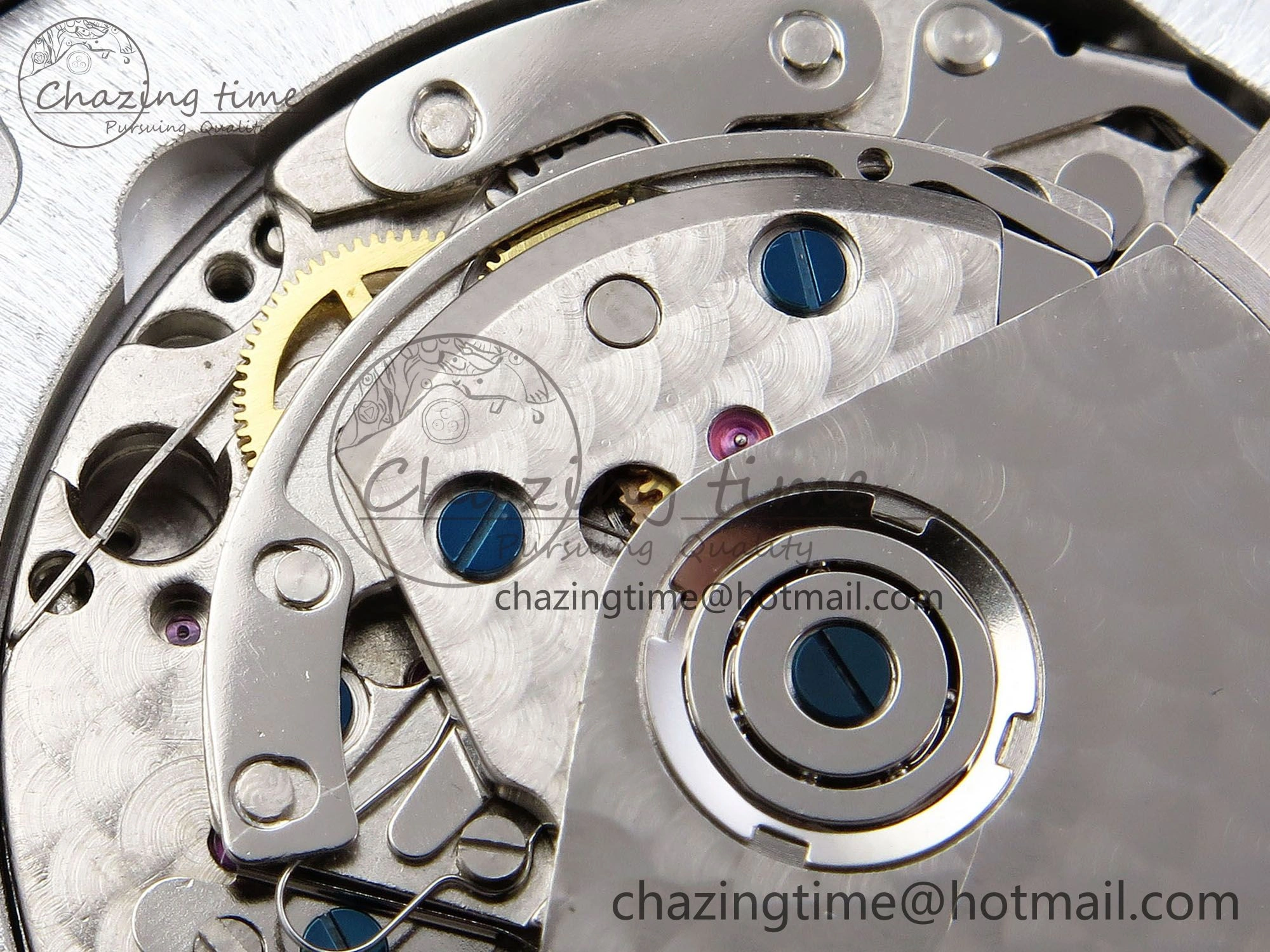 Vanguard Chrono RG ABF 1:1 Best Edition Blue Dial on Blue Nylon Strap A Compact 6502