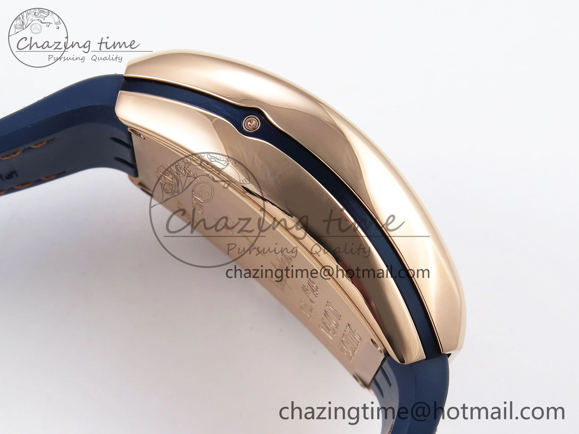 Vanguard Chrono RG ABF 1:1 Best Edition Blue Dial on Blue Nylon Strap A Compact 6502