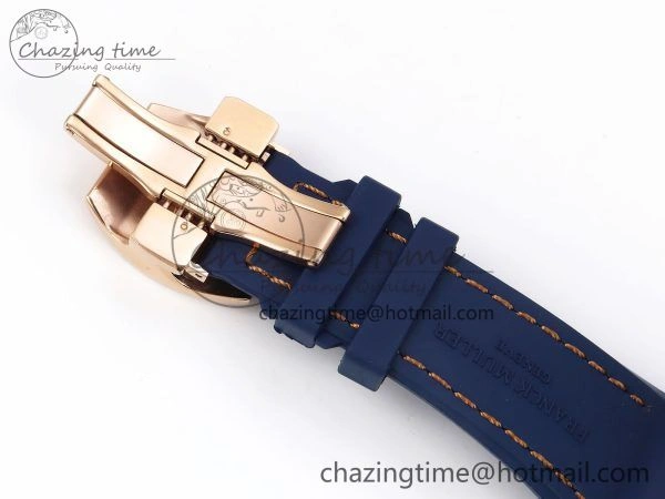 Vanguard Chrono RG Diamonds ABF 1:1 Best Edition Blue Dial on Blue Nylon Strap A Affordable 6501