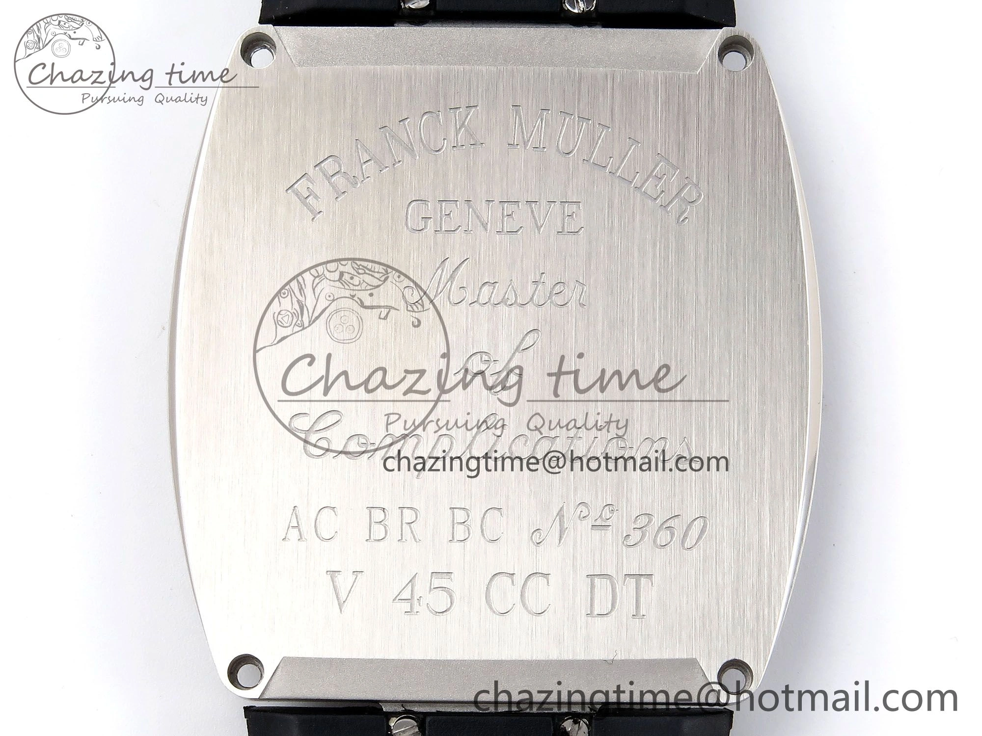 Attractive Vanguard Chrono SS ABF 1:1 Best Edition Black Dial Full Diamonds on Black Leather Strap A 6497