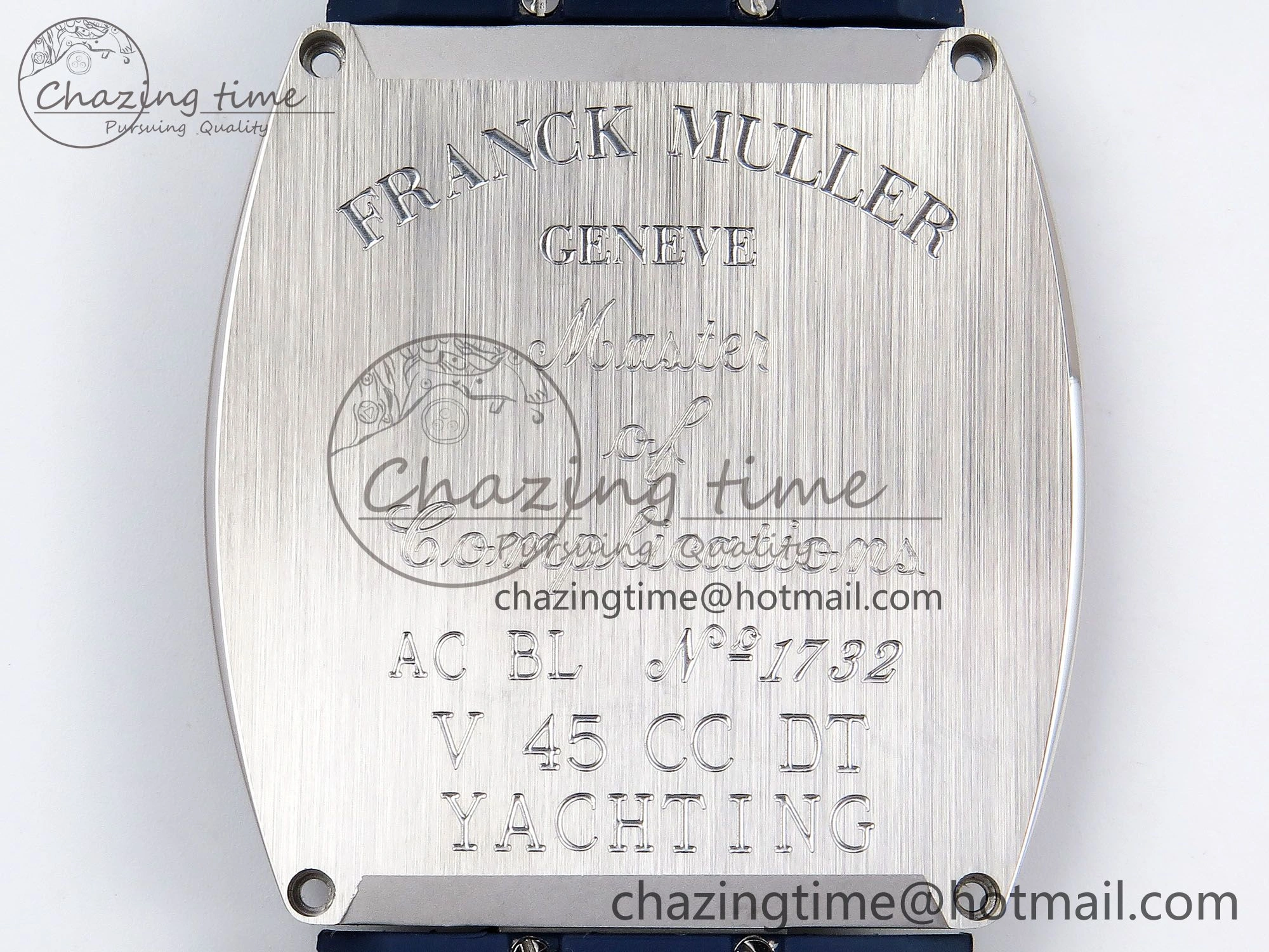 Vanguard Chrono SS ABF 1:1 Best Edition Blue Dial on Blue Leather Strap A Trendsetting 6505