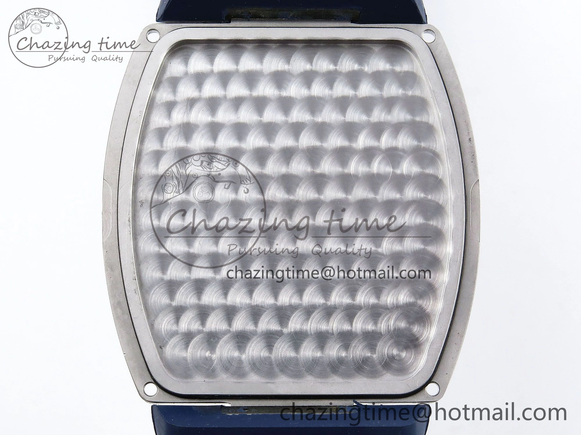 Vanguard Chrono SS ABF 1:1 Best Edition Blue Dial on Blue Leather Strap A Trendsetting 6505