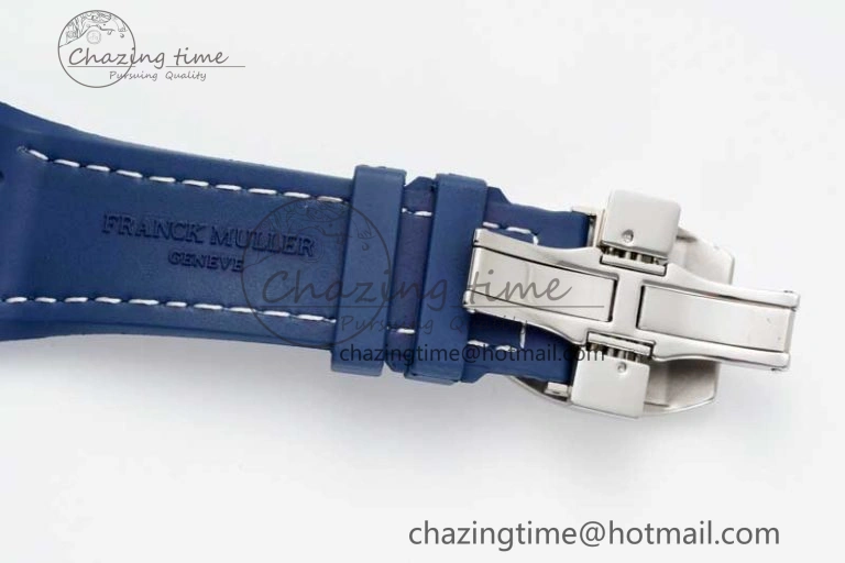 Practical Vanguard Chrono SS ABF 1:1 Best Edition Blue Textured Dial on Blue Nylon Strap A 6515