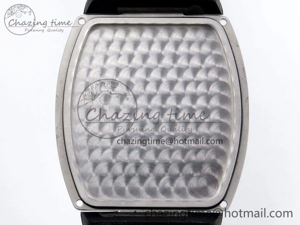 Vanguard Chrono SS Diamonds ABF 1:1 Best Edition Black Dial on Black Leather Strap A Minimalist 6498