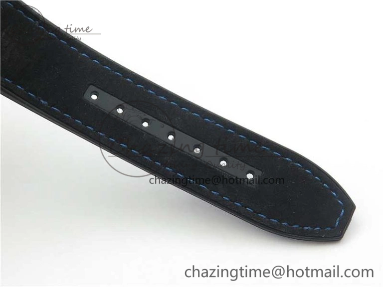 WellDesigned Vanguard Racing Carbon TWF Best Edition Blue Skeleton Dial on Black Rubber Strap NH35A 6561