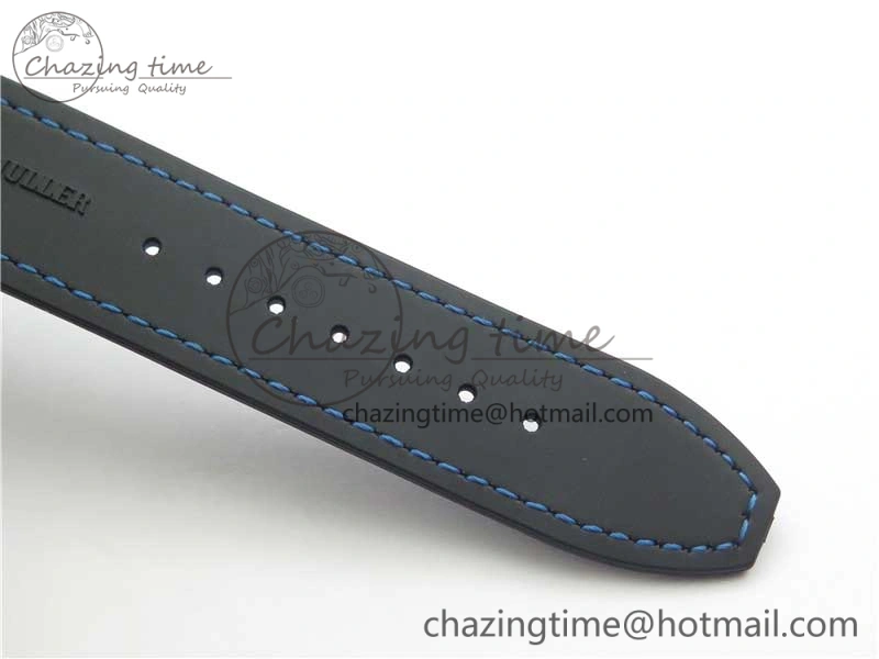 WellDesigned Vanguard Racing Carbon TWF Best Edition Blue Skeleton Dial on Black Rubber Strap NH35A 6561