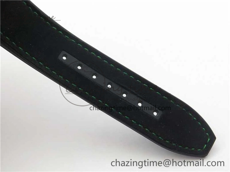 FashionForward Vanguard Racing Carbon TWF Best Edition Green Skeleton Dial on Black Rubber Strap NH35A 6559