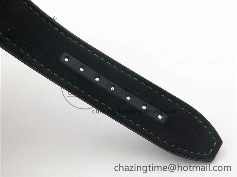 FashionForward Vanguard Racing Carbon TWF Best Edition Green Skeleton Dial on Black Rubber Strap NH35A 6559