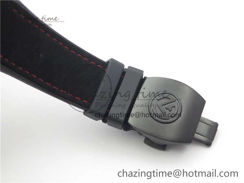 Vanguard Racing Carbon TWF Best Edition Red Skeleton Dial on Black Rubber Strap NH35A HighPerformance 6562