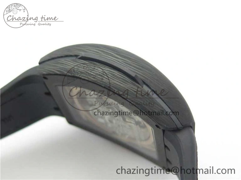 Attractive Vanguard Racing Carbon TWF Best Edition Red Skeleton Dial on Black Rubber Strap NH35A 6560