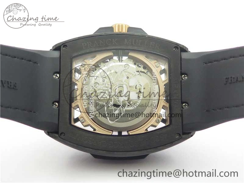 Attractive Vanguard Racing Carbon TWF Best Edition Red Skeleton Dial on Black Rubber Strap NH35A 6560