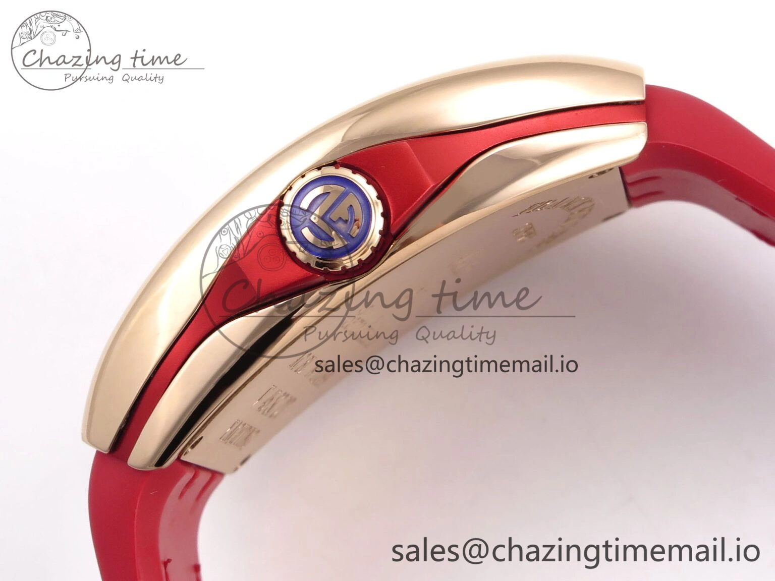 Affordable Vanguard Racing Montenegro RG ABF Best Edition Red Dial on Red Leather Strap A 6487