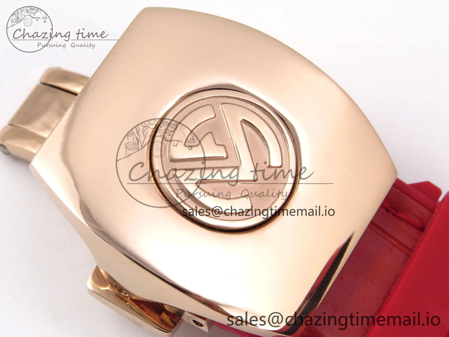Affordable Vanguard Racing Montenegro RG ABF Best Edition Red Dial on Red Leather Strap A 6487