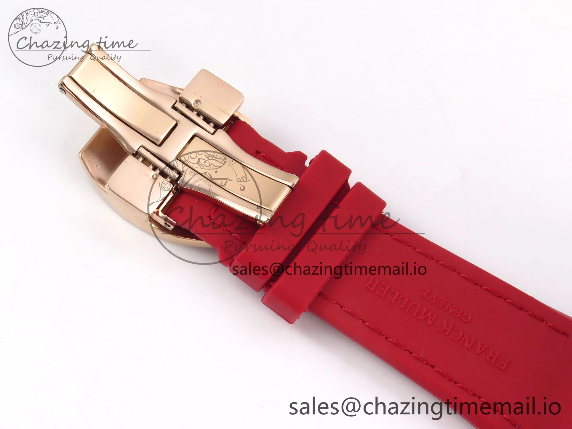 Affordable Vanguard Racing Montenegro RG ABF Best Edition Red Dial on Red Leather Strap A 6487