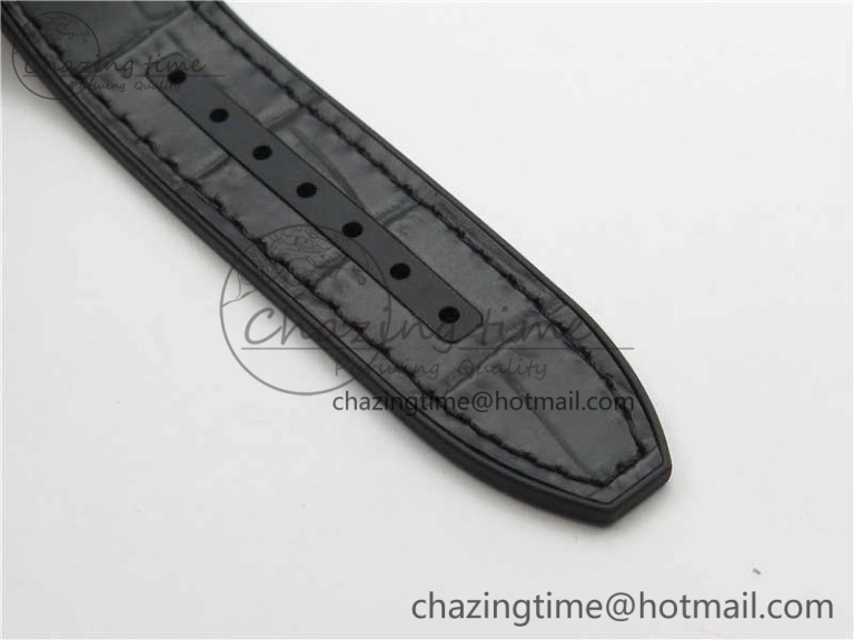 Vanguard V45 All Black DLC ZF 1:1 Best Edition Black Dial on Black Rubber Strap MIYOTA Sporty 6556