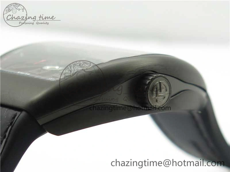Vanguard V45 All Black DLC ZF 1:1 Best Edition Black Dial on Black Rubber Strap MIYOTA Sporty 6556