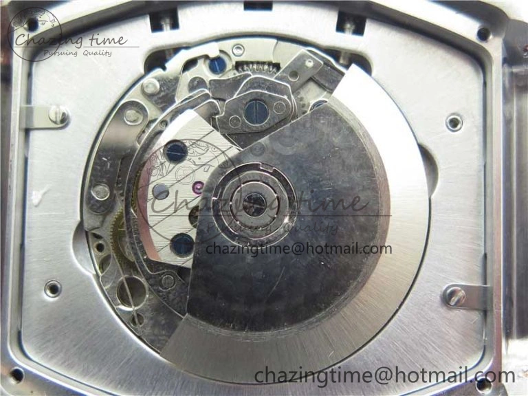 Vanguard V45 Chrono Brushed SS ABF Best Edition Black Dial on Rubber Strap A ComfortFit 6536