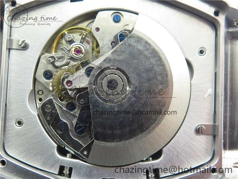 WeatherProof Vanguard V45 Chrono Brushed SS RG ABF Best Edition Gray Dial on Gummy Strap A 6542