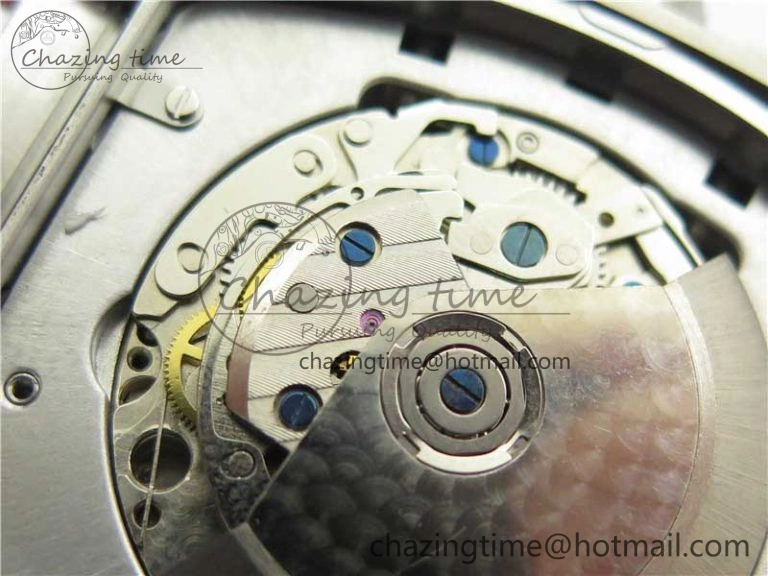 WeatherProof Vanguard V45 Chrono Brushed SS RG ABF Best Edition Gray Dial on Gummy Strap A 6542