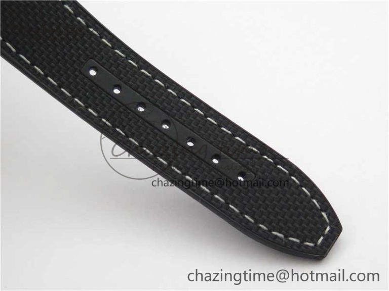 RelaxedFit Vanguard V45 Chrono RG ABF Best Edition Black Dial on Rubber Strap A 6533