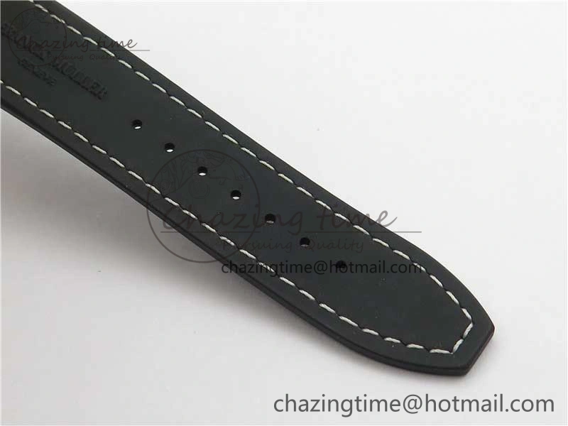 RelaxedFit Vanguard V45 Chrono RG ABF Best Edition Black Dial on Rubber Strap A 6533